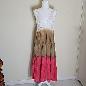 Area StarsSedona Colorblock Sleeveless Maxi Dress Size M